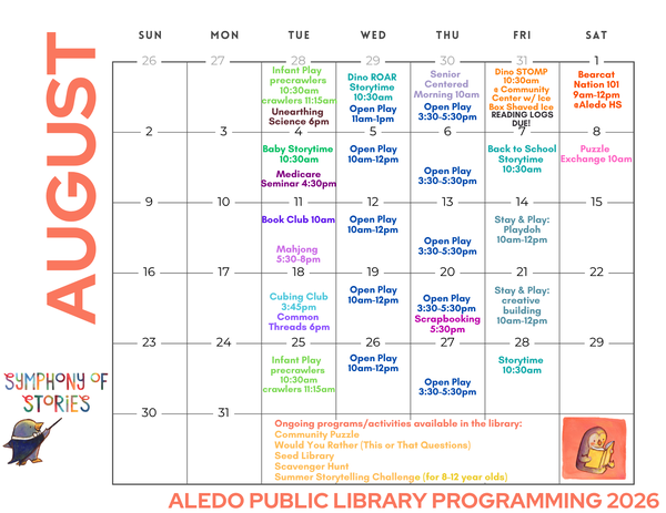 June 2026 Programming Details for APL