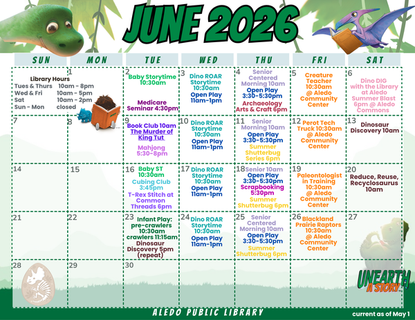 June 2026 Programming Details for APL
